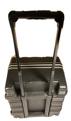 Guitar Effects Pedal Board Travel Case Heavy Duty Polyethylene Handle W/Wheels