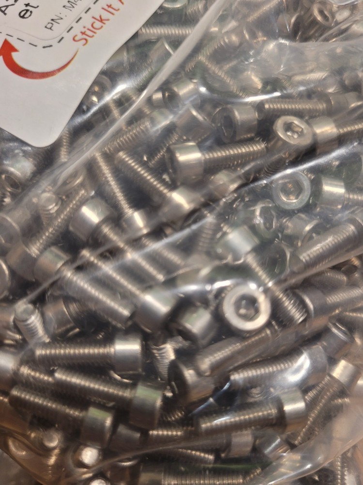 METRIC SOCKET HEAD CAP SCREW A2 STAINLESS M4 X 12 MM Pack OF 250