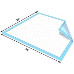 40 XL 36 x 36 Heavy Duty Ultra Absorbent Bed Pads w/ Adhesive by Nurture | Di…