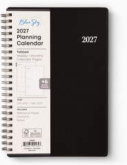 2027 Weekly and Monthly Planner Calendar, Includes January 2027 – December 2027,