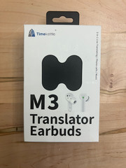 Timekettle M3 Language Translator Earbuds, Two-Way Translator Device #2374C