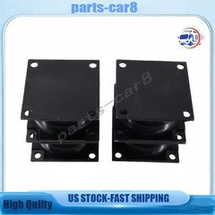 4X Vibratory Plate Compactor Rubber Isolator Shock Mount For Stanley Hydraulic