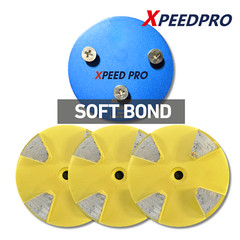 3″ Metal Diamond Pucks – SASE Type (Soft Bond, Medium Bond, Hard Bond)