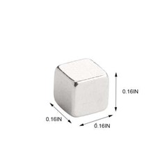 20-100Pcs Neodymium N38 Block Square Cube Magnets Strong Rare Earth 4x4x4mm