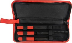 HFS(R) 3PCS Thread Repair File Set High Carbon Steel Thread Restorer SAE&Metric