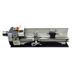 110V 1.1KW Double Chuck WM210V Precision Instrument Metal Bench Lathe 8″*32″