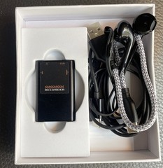72GB Magnetic Voice Activated Recorder Digital Voice DSP 5.0-AI Noise Reduction