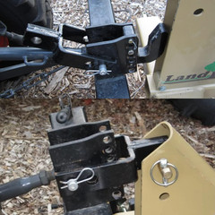 Quick Hitch Adapter for Category 1 Top Link Bracket Adjustments