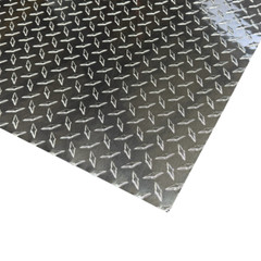 48″ x 120″ Aluminum Diamond Plate .025″ (1/40″) Thick Sheet Trailer, RV, Garages