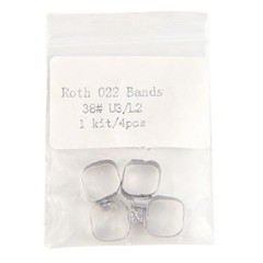 40 Pc Dental Orthodontic Buccal Tube Band U3/L2 Conv Roth 022 1st Molar 35#-39+#