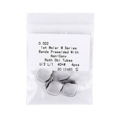 Dental Orthodontic Molar Bands & Buccal Tubes 1st Roth 022 #29-44+ U2/L1 Non-Cov