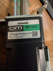 Oriental Motor Company Induction Motor 0IK1GN-aw2 WITH Gear Head 0GN60K – #i9