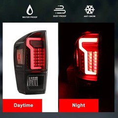 Tail Lights for Toyota Tacoma 2016-23 Tail Lamps LED Rear Lights