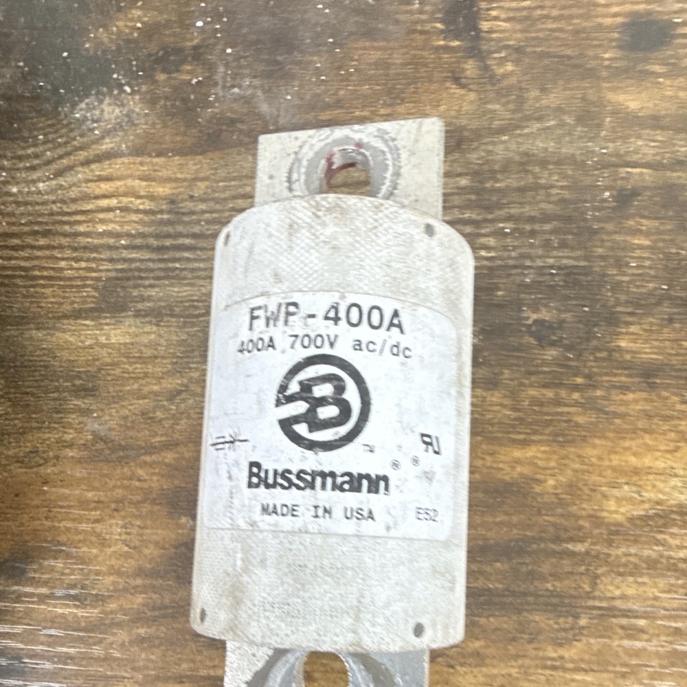 Bussmann FWP-400A 400A 700V AC/DC Current-Limiting HRC Cartridge Fuse 1PK