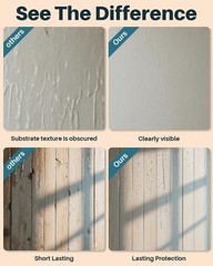 Transparent Waterproof Sealant,35 oz Clear Transparent Waterproof Coating,Liq…