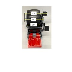 Everbilt 3 in. Black Multi-Purpose 3-in-1 Caster with 220 lbs. Load Rating