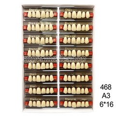 Dental Acrylic Denture Resin Teeth Upper Lower Full Set Shade A1/A2/A3 3/8/16 SD