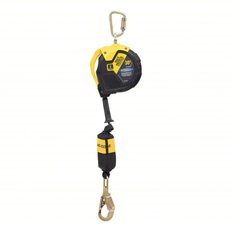 Werner Max Patrol Galvanized Steel Self-Retracting Lifeline 30′ Foot SRL ⭐NEW⭐