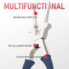 MIG Welding Pliers 8 Inch Multifunctional Anti-Rust High-Carbon Steel Durable