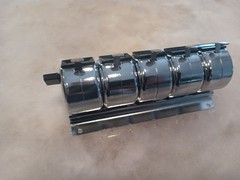 Enm M4505 Counter,Hand Tally,5 Gang,4 Digits