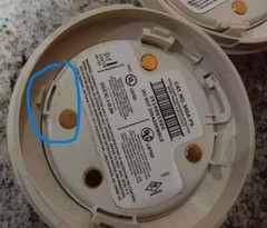 1x HFPO-11 Siemens Fire Alarms Detector with base HFPO11