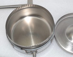 Chemglass CG-1100 Stainless Steel 350ml Oil Bath with Warranty Excellent