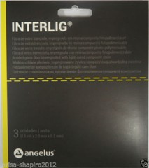 INTERLIG ANGELUS Glass Fiber Splint 3 units impregnated Light Cure
