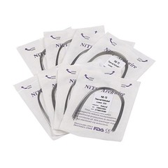 Dental Orthodontic Arch Wire Thermal Activated NiTi Archwire Round Rectangular