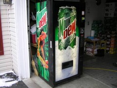 VENDO 264,307,427, 470, 475 SODA VENDING MACHINE T-HANDLE ASSEMBLY w/LOCK & KEYS