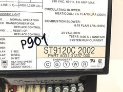 Honeywell ST9120C2002 Furnace Control Circuit Board 031-01237-000 used #P901
