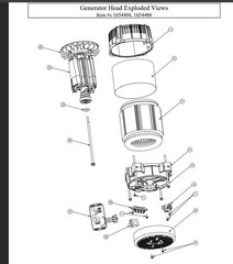 NIB Northstar Generator Head Model #803776 For Nortstar Generator Model #165606