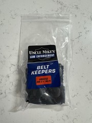 Uncle Mike’s Duty Nylon Web Snap Close Belt Keepers For 2 1/4″ Belt 88652 4 Pack