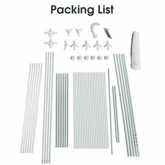 10 Ft. X 20 Ft. Outdoor Party Wedding Tent Heavy-Duty Canopy
