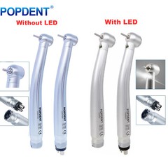 POPDENT Dental High Speed (LED E-generator) Handpiece 4/2-Hole Air Turbine
