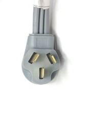 Range Oven Electric Power Cord 3 Prong Wire 50 Amp 10′ Foot Heavy Duty