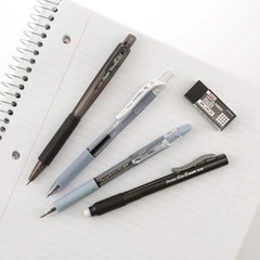 Pentel Color Shades Writing Packs – Assorted Colors, mechanical pencil, erasers,