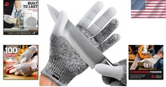 Reinforced Cut Resistant Gloves – Food Safe, Comfortable & Machine Washable
