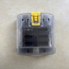 Blue Sea Systems 5025 ST Blade Fuse Block – 6 Circuits with Negative Bus 240