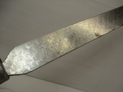 Hand Scraper with ” Scraped ” Finish Way Scraper 18″ Long w/ Handle Blunt End VG