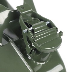 5 Gallon 20L Gasoline Army Green Jerry Can Military Metal Steel Tank Backup USA