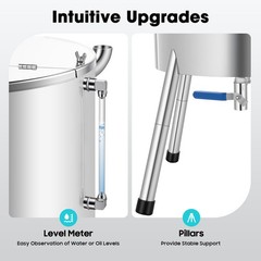 Liquid Filling Machine Bottle Filler Heating Mixing Filling Machine 30L/8gal