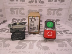 XB4BW73731G5 Genuine SCHNEIDER Illuminated double headed push button FAST SHIP