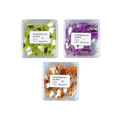 Dental Wooden Interdental Wedges Steel wedge With Metal Plastic Wedge Knife