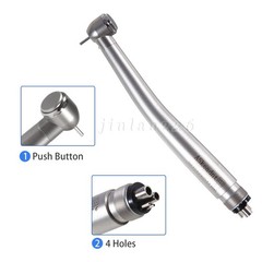 NSK Style Dental High Speed Handpiece Fiber Optic Turbine LED E-generator 4Hole