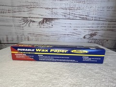Durable Packaging International Wax Paper 50 Sq Ft Sealed Vintage Prop