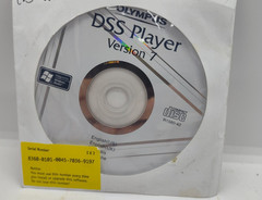 Olympus DSS Player version 7 disc R1580-30 2007, USED, *AS IS