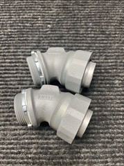 NOS Lot of 2 Appleton ST45150 1-1/2″ 45° Liquidtight Connector