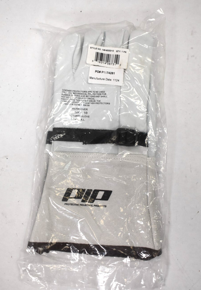 PIP 148-6000/10 Top Grain Goatskin Protector Gauntlet Gloves Straight Fit
