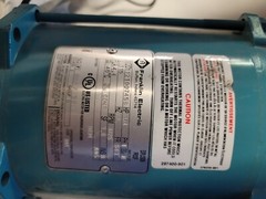 Bluffton Electric Motor 1121007458 1/4 HP 1725 RPM 1-PH 115 volt explosion proof