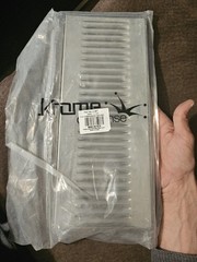 Krome Dispense Stainless Steel Surface Drip tray with Brushed Finish New